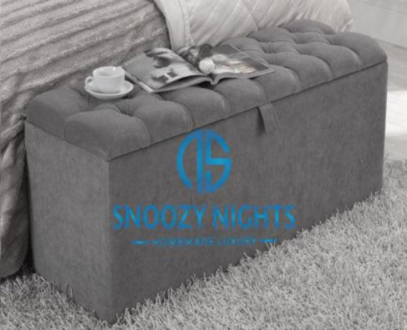 Felicia Chesterfield Ottoman Blanket Storage Toy Box snoozynights